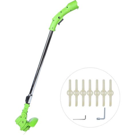 115 cm Teleskop-Rasentrimmer, leichter Kantenschneider, Akku nicht im Lieferumfang enthalten (1/5)