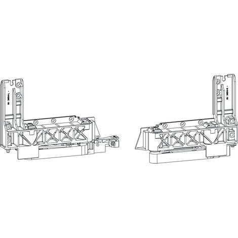 GU Grundkarton Laufwagen Laufschuh 966/150 rechts, Tragkraft max. 150 kg (1/2)