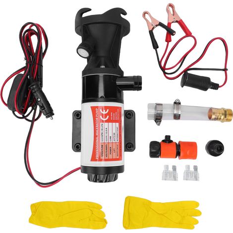 Pompe eaux usées camping-car 12GPM LSMP1 120 02 – Auto-amorçante macératrice 12V systèmes camping-cars remorques bateaux, sanitaire (1/5)