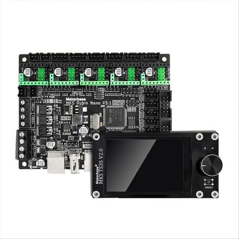 Carte mère contrôleur 32 bits MKS Robin Nano V3.1 TMC2209, écran tactile MKS TS35 pour Ender3, module Wi-Fi, pièces pour imprimante 3D (1/5)