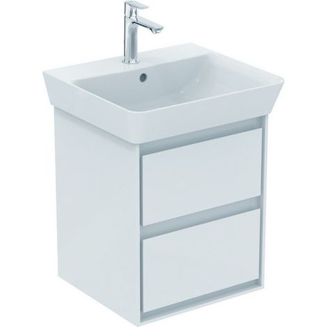 IS Schubladenfront Connect Air f. WTU 430mm, Weiß gl.u.matt