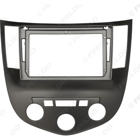 Compatible avec la Hyundai Moment Haima 2010 : panneau modifié, cadre de navigation grand écran Android, cadre de haut-parleur, support, écran 9 pouces.