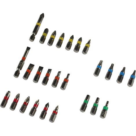 Bit-Set für Parkside Akku Stabschrauber PSSA 4 B2 LIDL IAN353304 Ersatzteile Zubehör Bits