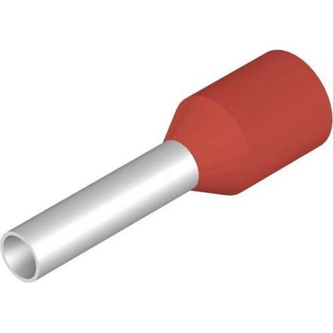 Weidmüller 1476270000 Aderendhülse 1.5 mm² Teilisoliert Rot 100 St.