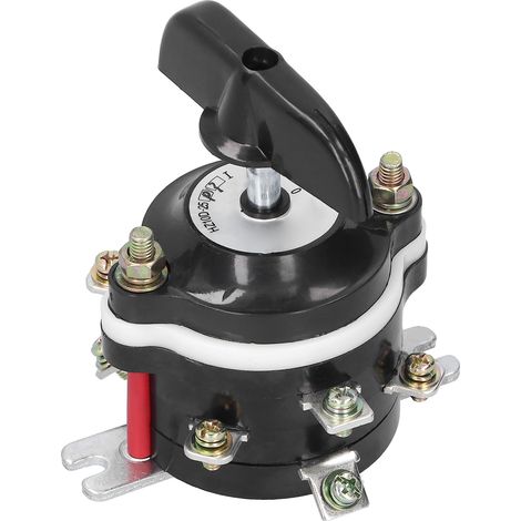 Interrupteur rotatif universel HZ10-25P/3, commutateur industriel 25A 220-380V, composant de contrôle pour tableau électrique, inverseur triphasé. (1/5)