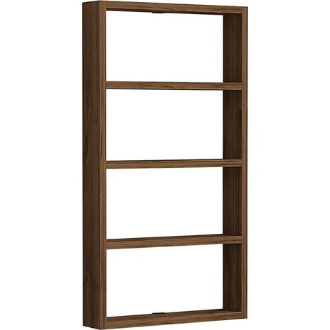 Mensola da parete, mensola portaoggetti Shelf Noce (1/5)
