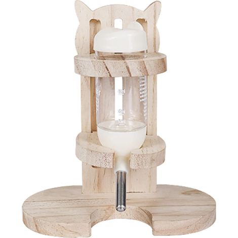 Water Dispenser for Small Animals, Hamster Bottle Dispenser, Hamster Bottle, Hamster Bottle with Stand Apply to Suitable for Rabbits, Hamsters, Small Pets (125 ml) (1/5)