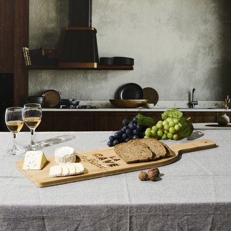Planche de Présentation - COOK CONCEPT - Gravure Bistrot - Marron (1/2)