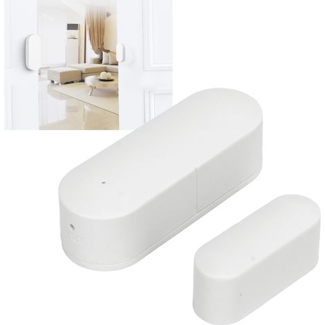 Le détecteur de portes et fenêtres intelligent WiFi est compatible avec la commande vocale Google Alexa. (1/5)