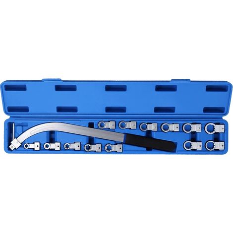 Jeu de clés pour tendeur de courroie de distribution, matériaux durables, design ergonomique, 15 pcs (1/2)