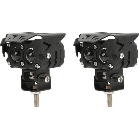 2x Projecteurs LED 120W 4500LM Blanc Jaune Lampe Spot IP67 Étanche pour Moto SUV Pickup (1/5)