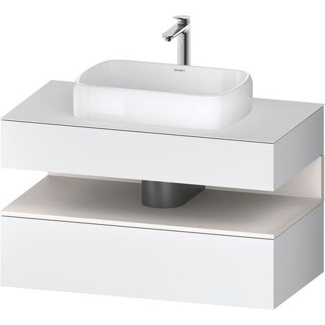 Duravit Collection One Meuble sous-vasque sur console, 1 tiroir, (1/2)