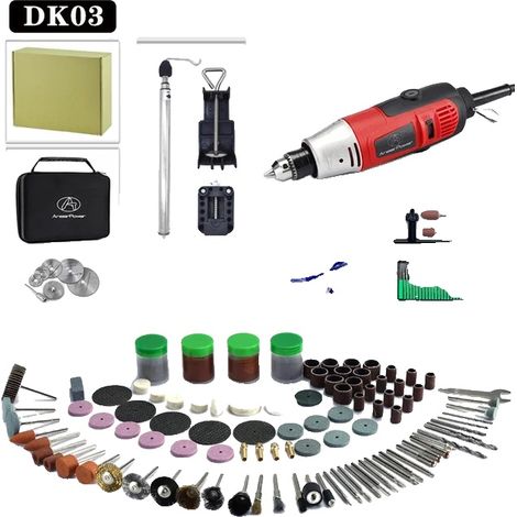 Mini perceuse électrique, vitesse variable, design léger, XKHSDK03 (1/2)