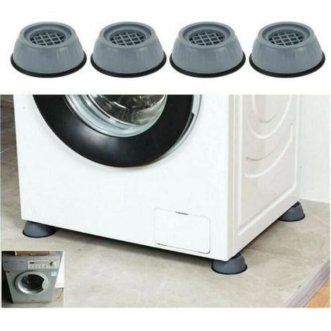 Support de machine à laver anti-vibrations - Blanc - 36cm x 58,5cm (1/4)