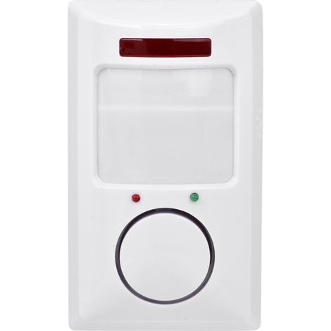 Système d'alarme sans fil 105 dB avec détecteur de mouvement infrarouge - Alerte murale - Sécurité domestique (1/5)