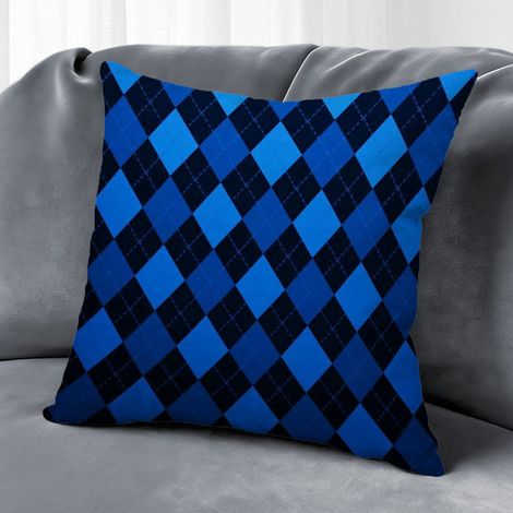 Housse de coussin carreaux décoratifs, décoration salon,50×50cm (1/5)