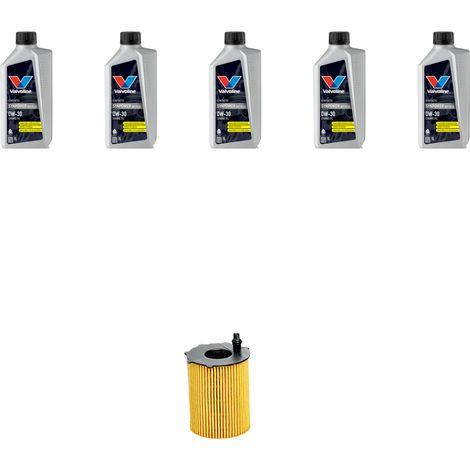 Kit filtro olio e 5L compatibile con Ford C-Max II 1.5 tdci 77kw dal 2015 (1/2)