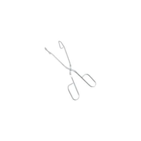 Lot de 2 pinces de cuisine longues en acier inoxydable 304, 30 cm, pour cuisson et service (1/4)