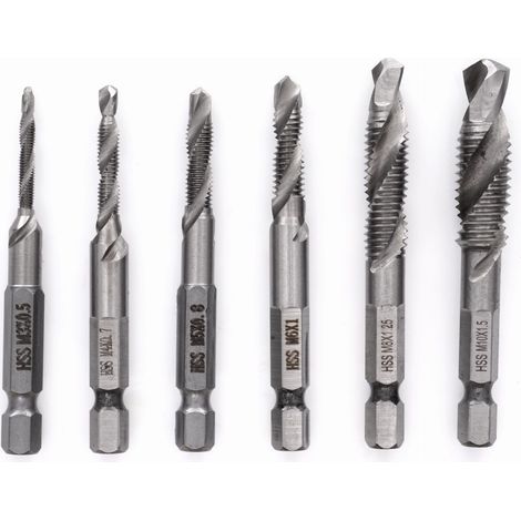 Gewindebohrer 6 Stück KD980