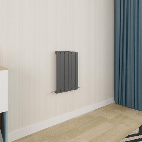 Biubiubath Flat Panel Radiator 600x408mm Single Anthracite