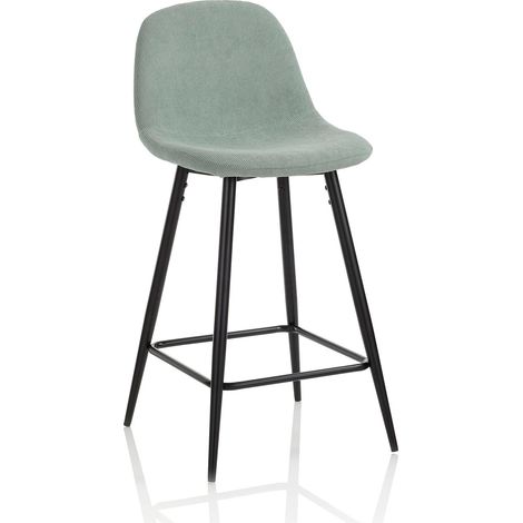 Set de 2 Tabourets GREEDY vert sauge