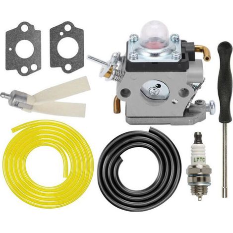 Carburateur - Pour Taille-Haie Sur Perche - Compatible Husqvarna 122HD45 122HD60 522HD60S 522HDR60S Jonsered HT2223T HT2218 Redmax CHT220 CHT220L McCulloch SuperLite ErgoLite - Pièce De Rechange (1/4)