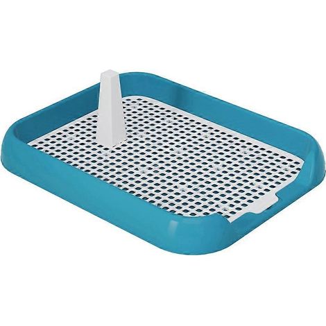 Bac à litière d'intérieur pour chien, en filet, pour l'apprentissage de la propreté chez le chiot, antidérapant, pour l'apprentissage de la propreté chez le chien. (1/5)