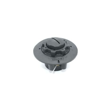 Schneidkopf für Stihl FS38 FS40 FS45 FS50 FSE60 FSE71 FSE81 TE600 TE700 TE1000 Auto Cut C5-2 4006 710 2105, einteilig, schwarz - Crezuo