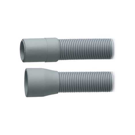 TUBO DI SCARICO PER LAVATRICE CON RACCORDI 22X29- cm 100- Remer- pezzi 1