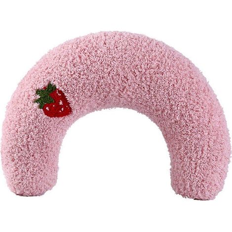 Coussin de cou rembourré pour chaton, oreiller en forme de U pour chat, oreiller de protection pour le cou (1/5)