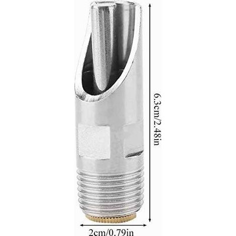 Drinking Bowls, Stainless Steel Automatic Pig's Drinker Copper Cap Duckbill (1/4)