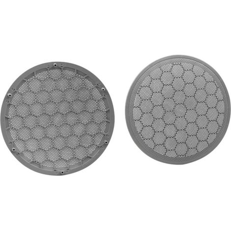 Grilles de haut-parleur compatible avec Seat Volkswagen - D165mm noires