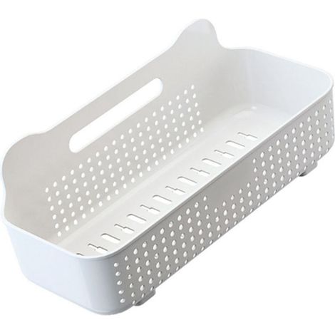 Étagère Soavova Mural Sans Perçage Salle de Bain Balcon Cuisine Rangement Plastique Robuste Design Moderne 1 Pièce (1/4)