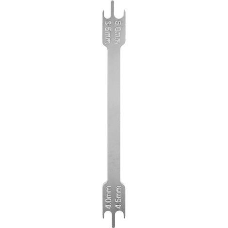 Jauge de positionnement pour brackets orthodontiques en acier inoxydable professionnelle (1/5)