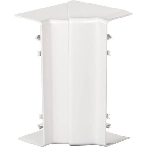 OptiLine 45 PVC-Kabelkanal, Polarweiß, 185 x 55 mm, Innenecke, SCHNEIDER ISM10501P (1/5)