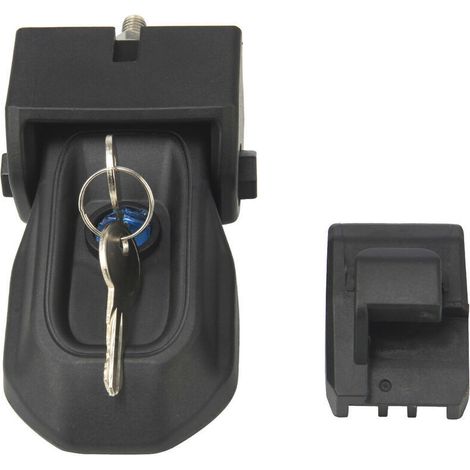 Kit di sostituzione del blocco del cofano antifurto con chiavi per Jeep Wrangler JL 2018 2019 2020 (nero)