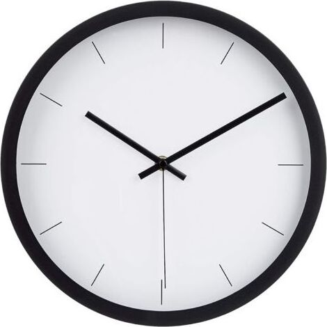 Horloge murale moderne, noir, 30,5 cm (1/5)
