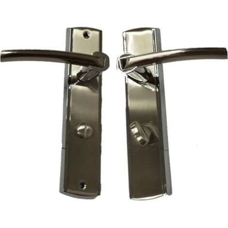 PRESTIGE Innentürgriff Chrom/Satin Toilette