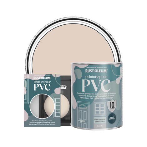 Peinture pour PVC, Finition Satinée - Pêche (1/3)