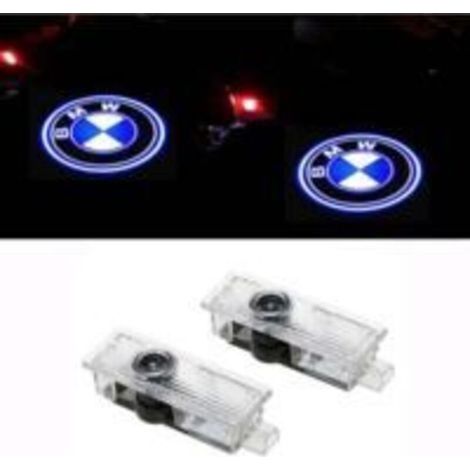 La lumière de bienvenue de 2 pièces convient à la voiture BMW BMW Led lumière de projection laser logo lumière de porte éclairage modifié lumière d'ambiance-- (1/4)