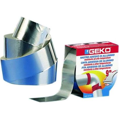 Nastro alluminio adesivo per alte temperature 9 m (1/3)