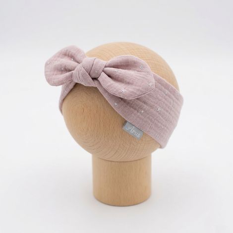 Diadema de muselina (estrellas rosas) (1/2)
