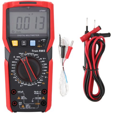Multímetro digital UNi T UT89X NVC con prueba de temperatura (1/5)