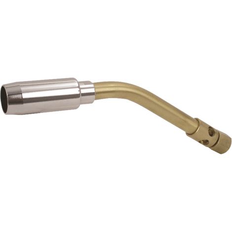 Lance pour brasage fort au propane turbo, Ø : 12 mm, Pour Ø de tubes cuive jusqu'à environ 12 mm, Consommation de gaz brûlé à b.P - 1,5 bar 150 g/h (1/2)