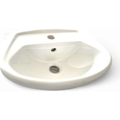 Villeroy & Boch Omnia Classic Handwaschbecken mit Überlauf 445 x 320 mm weiß alpin 73264501