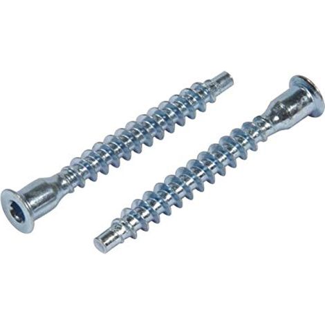 Lot de 10 vis de connexion avec tête hexagonale M7 x 50 mm