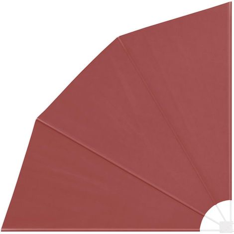 Maison Exclusive - Tenda Laterale per Balcone Pieghevole Terracotta 210x210 cm (1/5)