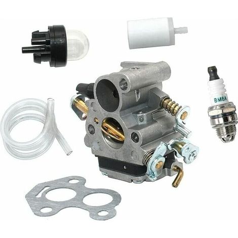 Carburateur - Pour Tronçonneuse Jonsered CS2234 CS2234S CS2238 CS2238S McCulloch CS340 CS380 Craftsman 358381600 577831101 RedMax GZ380 - Pièce de Rechange ×1 (1/5)