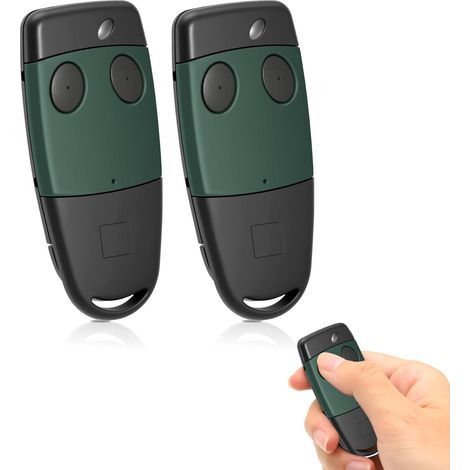 Telecommande Portail pour Cardin S449 QZ2, S449 QZ1, 433.92 MHz, 2 Canaux, TXQ4492P0, Télécommande de Portail pour Porte de Garage (2pcs) (1/5)
