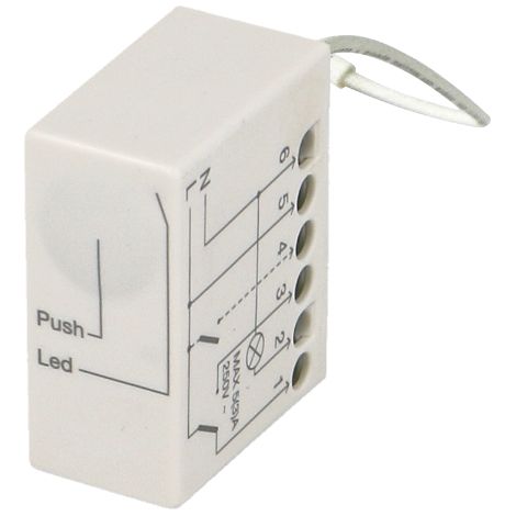 Récepteur radio pour motorisations – Alimentation secteur 230V – Fréquence 433.92 MHz – Compatible télécommandes Nice – TT2D
